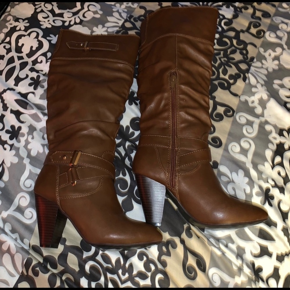 Brown boots